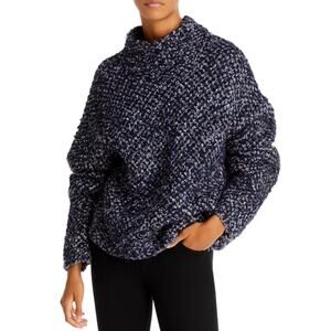 3.1 Phillip Lim Mock Neck Boucle Sweater Wool Blend Size Small